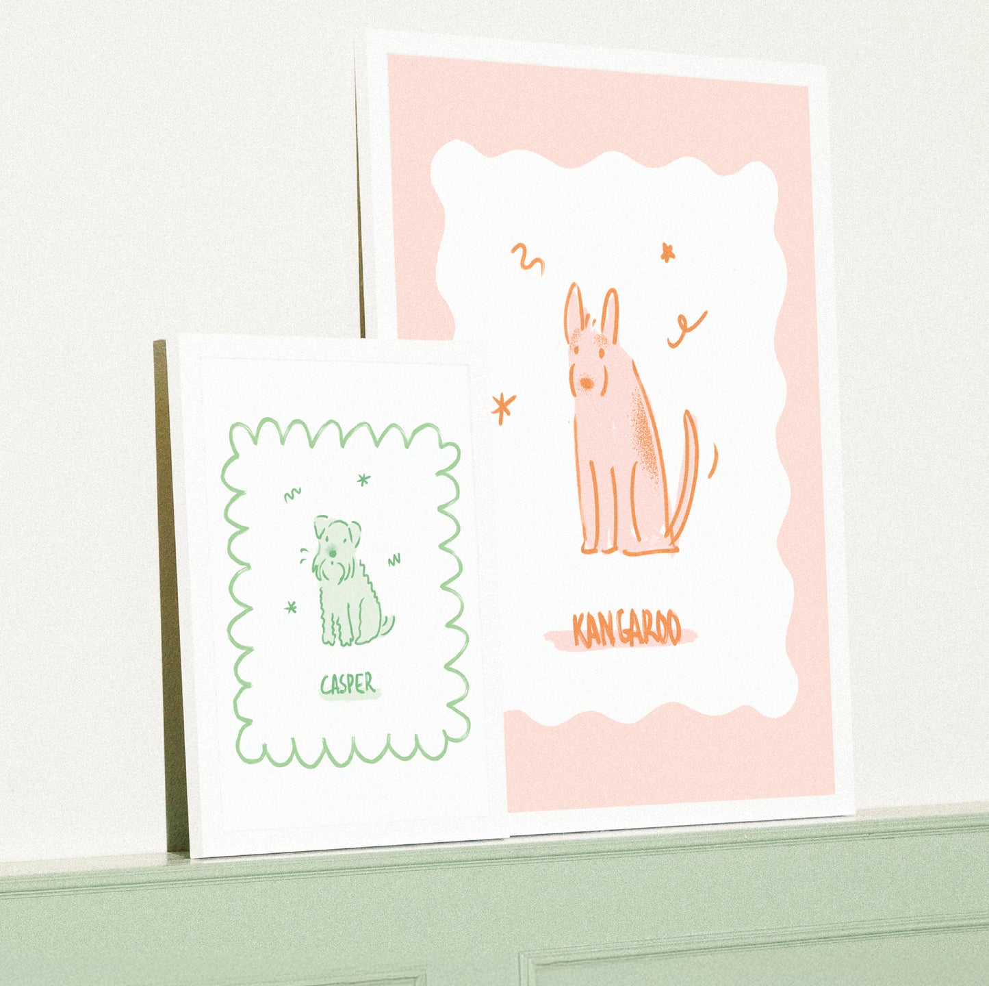 Custom Handmade Pet Portrait